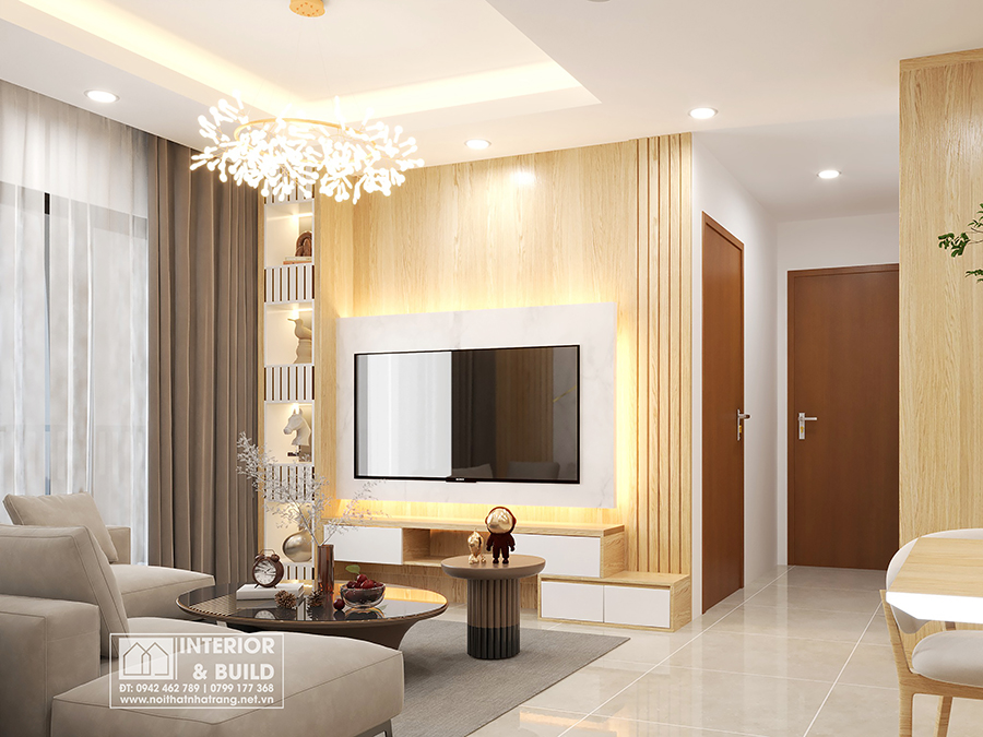 Thiết kế Nội thất Chung cư CT3 Vĩnh Điềm Trung