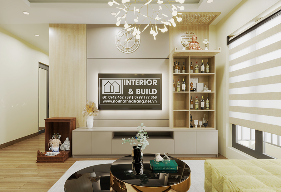Thiết kế Nội Thất Chung Cư CT4 Vĩnh Điềm Trung